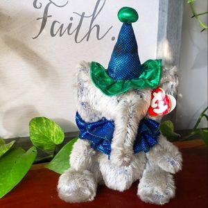Emmet "All the world loves a clown" Ty Beanie Baby Attic Treasure Collection